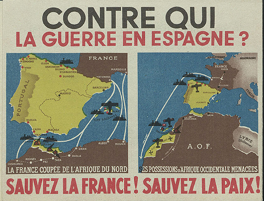Contre qui la guerre en Espagne ? Sauvez la France ! Sauvez la p