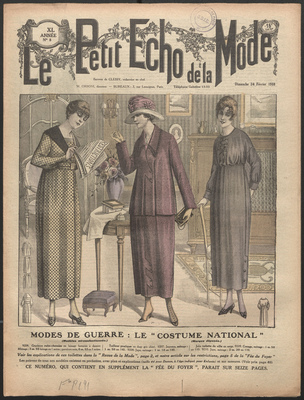 Le Petit écho de la mode n°8 - 24 février 1918