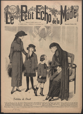 Le Petit echo de la mode n°40 - 4 octobre 1914