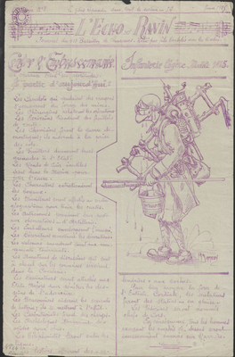 L'Echo du ravin n°8 - juin 1915